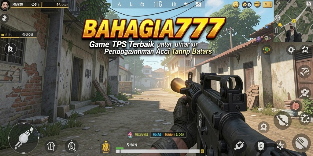 Tampilan gameplay TPS yang menarik dan menantang di BAHAGIA777.
