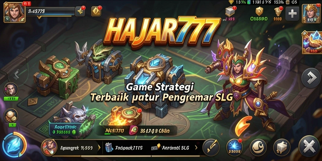 Gameplay menegangkan di dunia strategi HAJAR777.