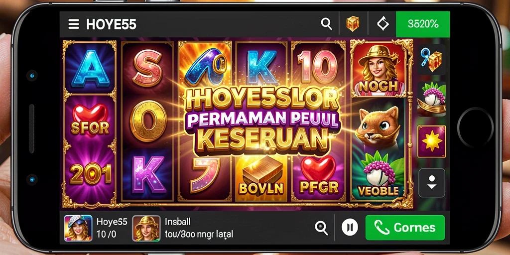Screenshot gameplay HOYE55 dengan tema Slot yang menarik.
