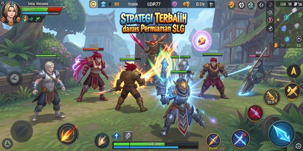 Tampilan gameplay dinamis dari IDR77 yang mengesankan.