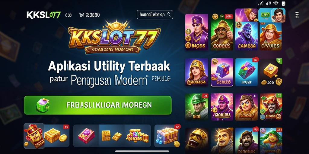 Tampilan antarmuka KKSLOT777 yang memudahkan pengguna.