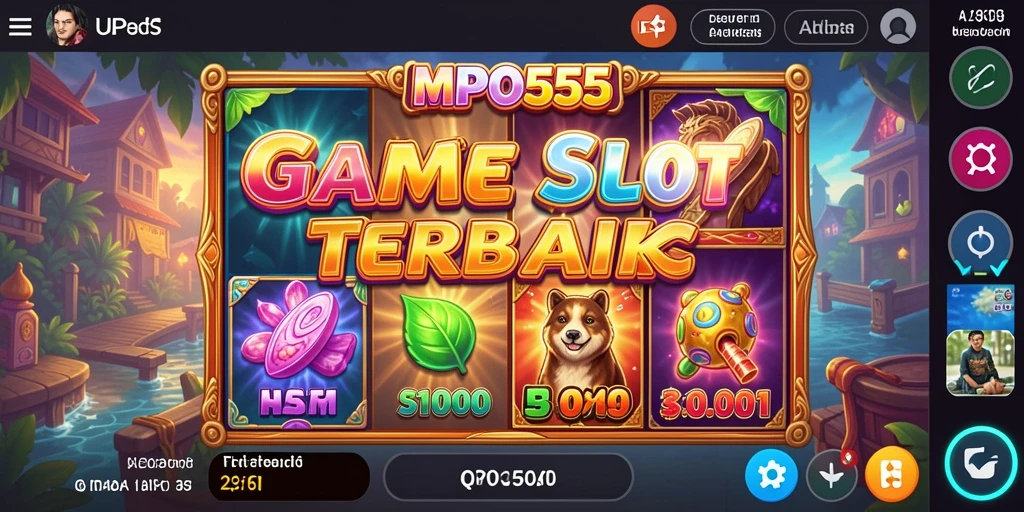 Tampilan grafis gameplay Slot menarik di MPO555.