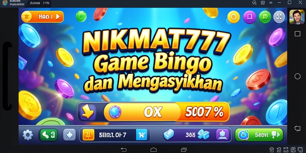 Tampilan gameplay seru dari NIKMAT777 Bingo.