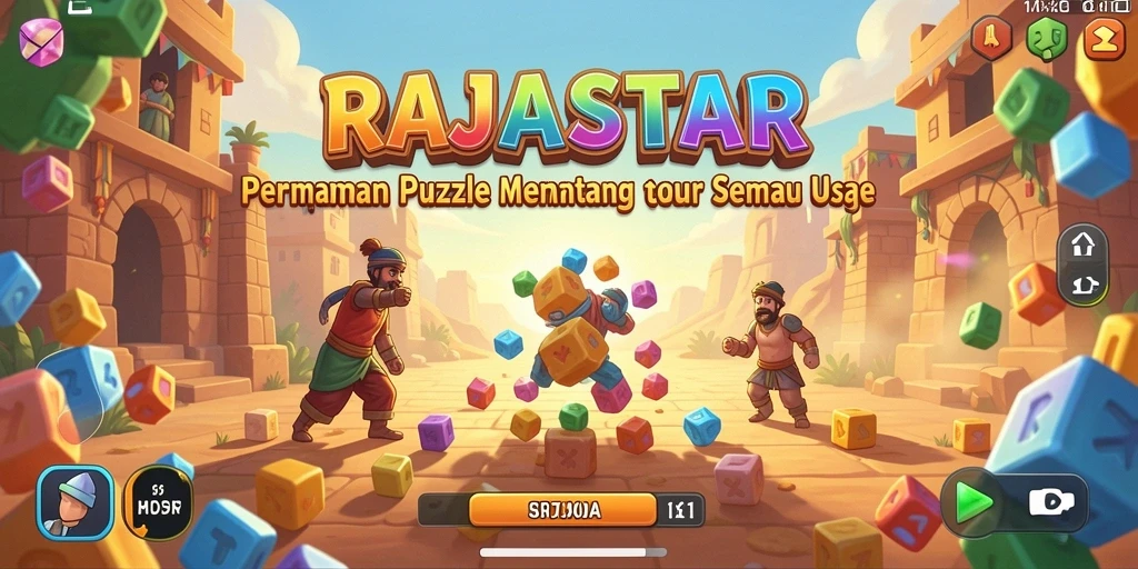 Tangkapan layar gameplay menampilkan tantangan puzzle yang menarik.