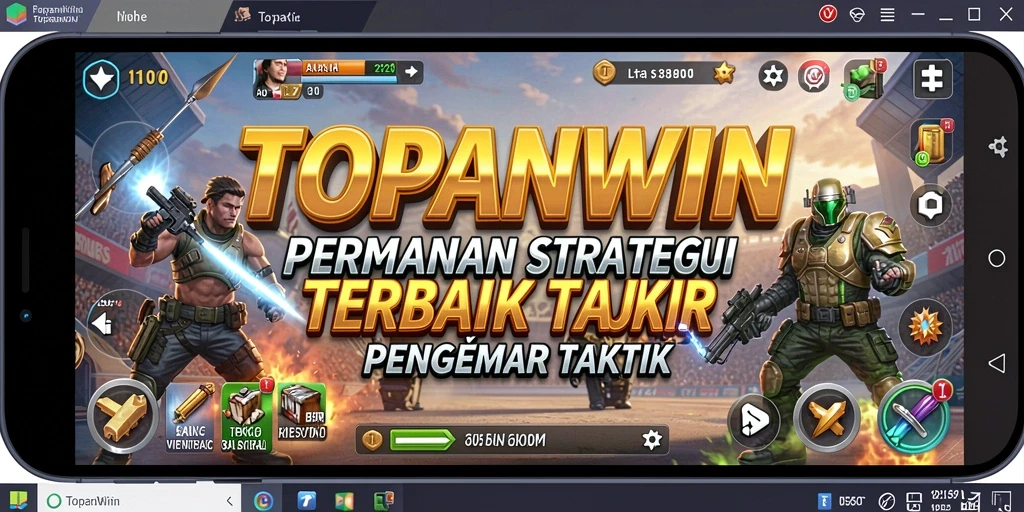 Tampilan gameplay menarik dalam strategi TOPANWIN.