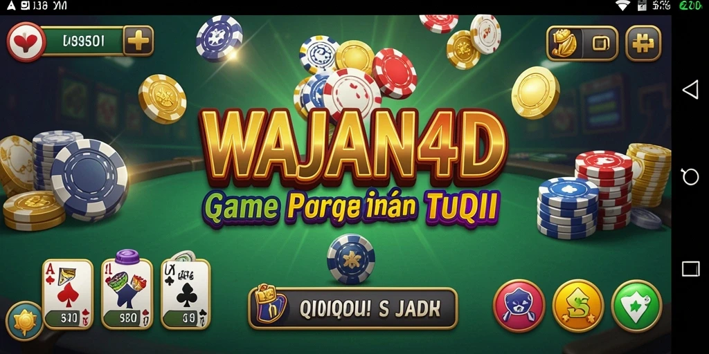 Gameplay seru QiuQiu di WAJAN4D dengan grafis menakjubkan.